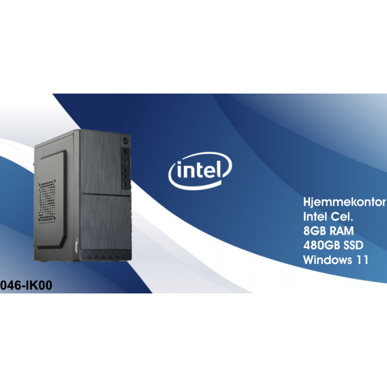 Luc Computer IK00 Cel. G5900 3,4Ghz Win11 ** PC 2 GO **