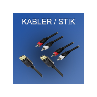 Kabler / Stik