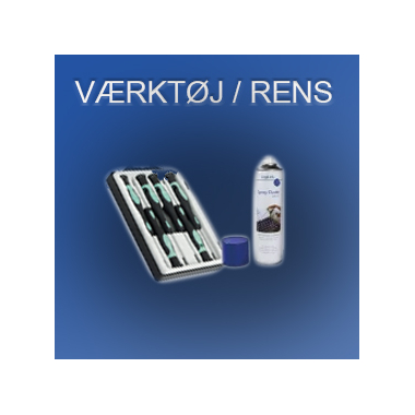 Vrktj, renseprodukter m.m.