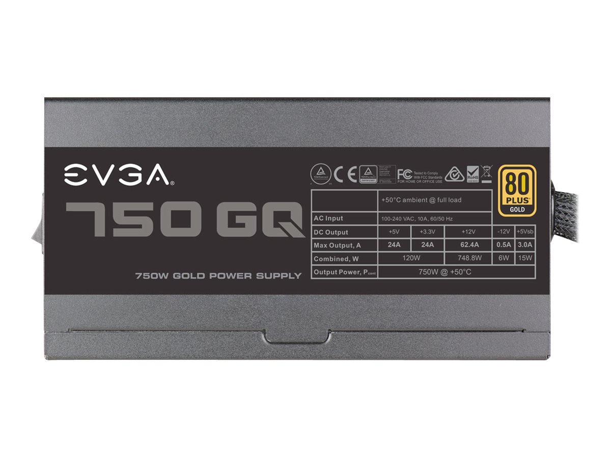 Ansvarlige person Accor Dwell 750W EVGA SuperNOVA 750 GQ Modular - ATX - BWS Computers ApS