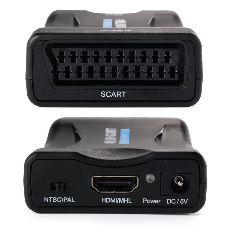 legeplads køn Tyggegummi HDMI til SCART signalkonverter - HDMI kabel - BWS Computers ApS
