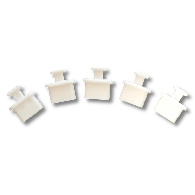 St�vbeskyttelse til USB Type-C-stik 5stk