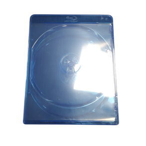 DVD Blue Cases  2stk DVD slim