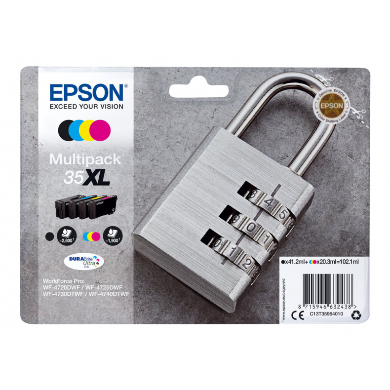 EPSON 35XL Ink Multipack CMYK