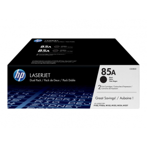 HP 85A Black Laser Toner Twin Pack