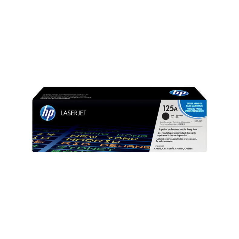 HP 125A Sort Toner CB540A