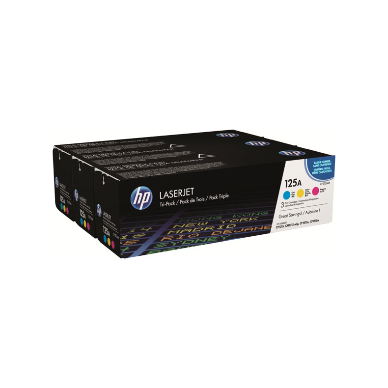 HP 125A TONER CYM Tri-Pack