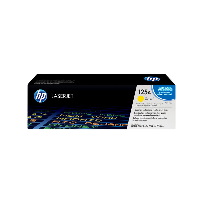 HP 125A Yellow Toner CB542A