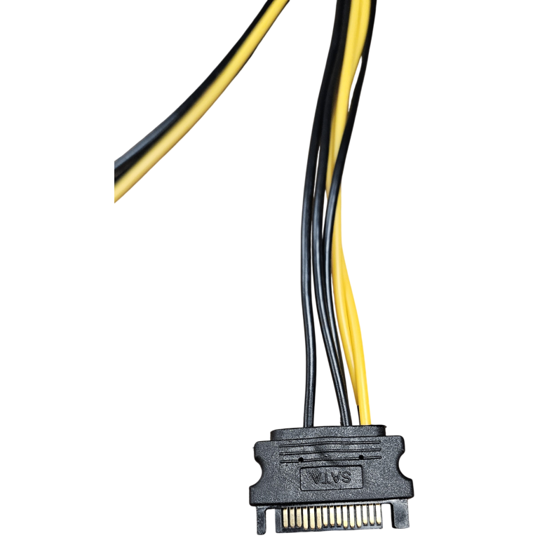 2x SATA til 8pin PCIe Bulk