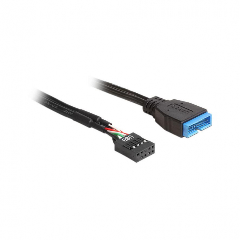 USB2 til USB3 Header internt