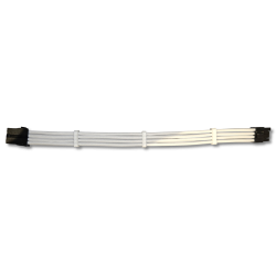 8-Pin PCI-E extension 30cm Hvid