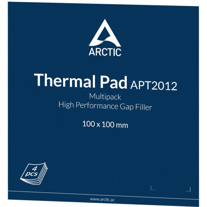 Thermal pad ARCTIC 4 x 100x100mm (1,0mm)