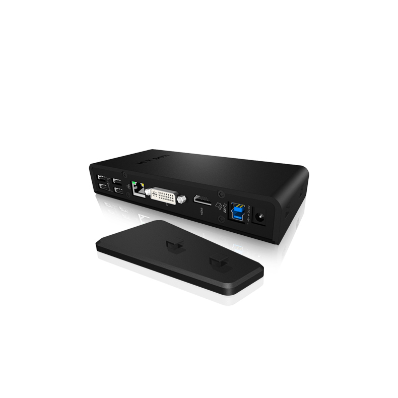 DockingStation USB 3.0/2.0 til HDMI,DV-I, USB LAN