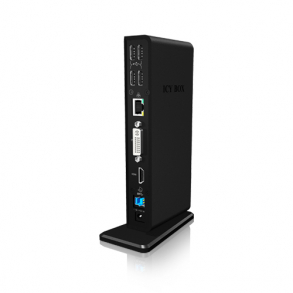 DockingStation USB 3.0/2.0 til HDMI,DV-I, USB LAN