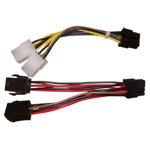 6-pin x2 PCI-Express til 8-pin x1 PCI-E