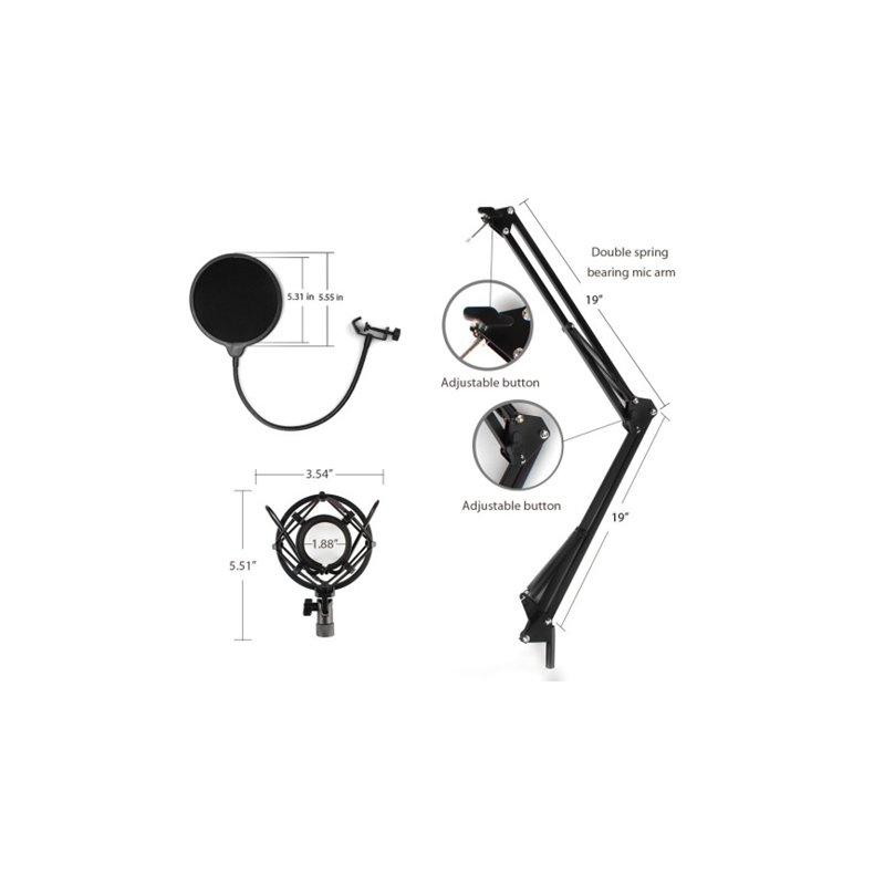 MAONO  XLR-3.5 Podcasting mikrofon kit