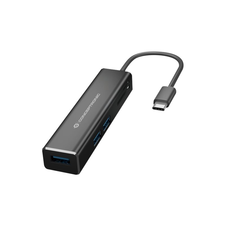 USB-C til USB-A 3.0/SD/MicroSD/TF