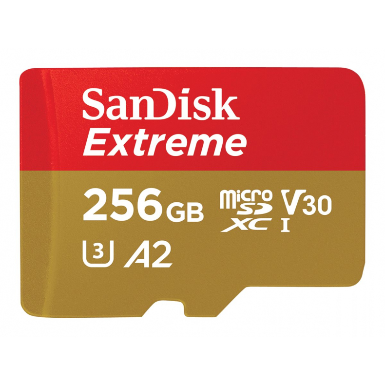 Extreme Plus 256GB microSDHC + ADP