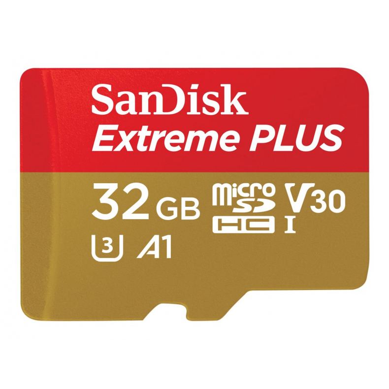 Extreme Plus 32GB microSDHC + ADP