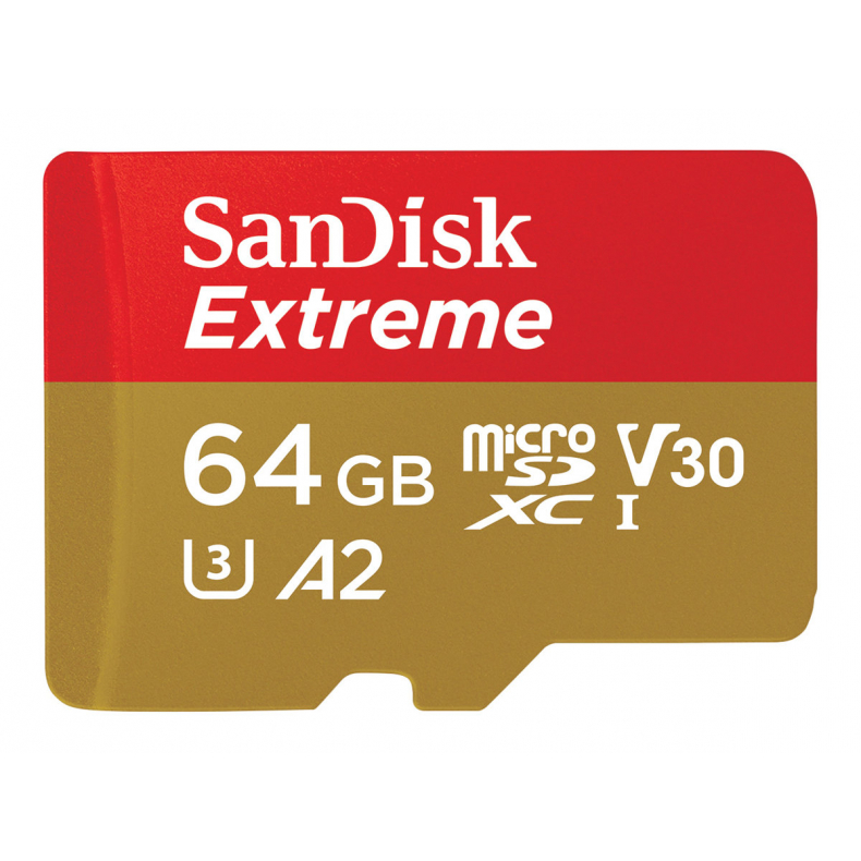 Extreme Plus 64GB microSDHC + ADP