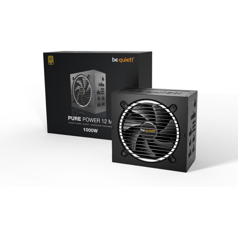 1000W be quiet! PURE POWER 12 M 80+ Gold