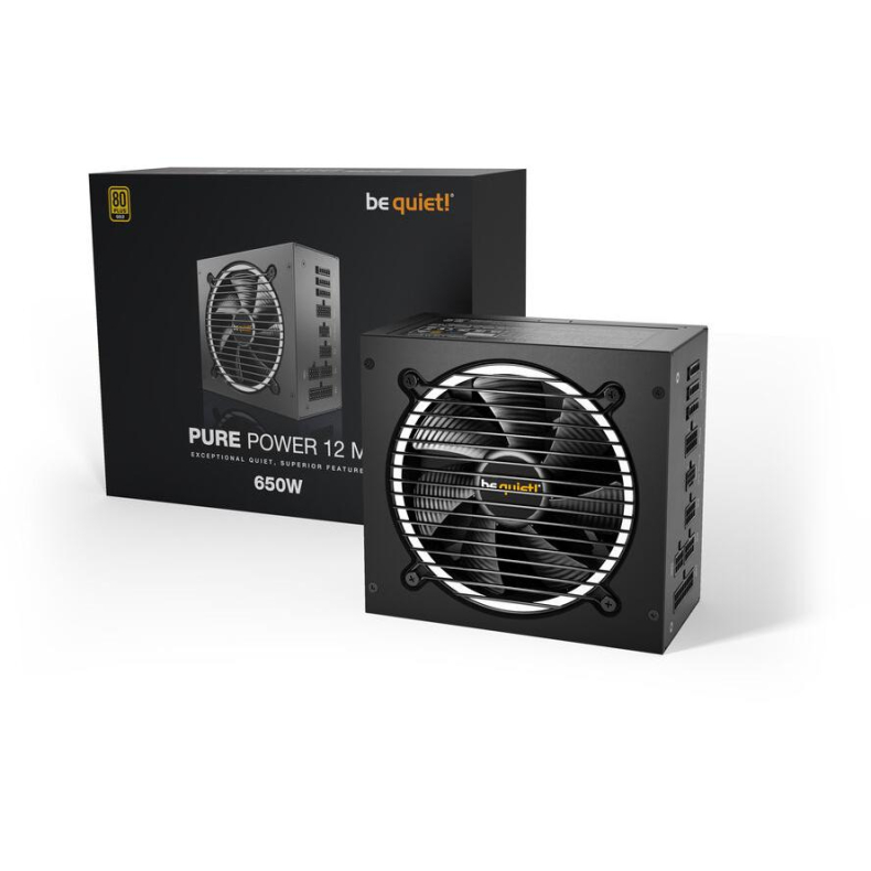 650W be quiet! PURE POWER 12 M 80+ Gold