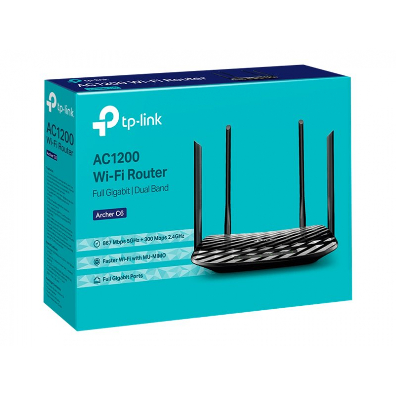 Uberettiget Alle slags træk vejret TP-Link Archer AC1200 - Wifi router - Trådløse Router - BWS Computers ApS