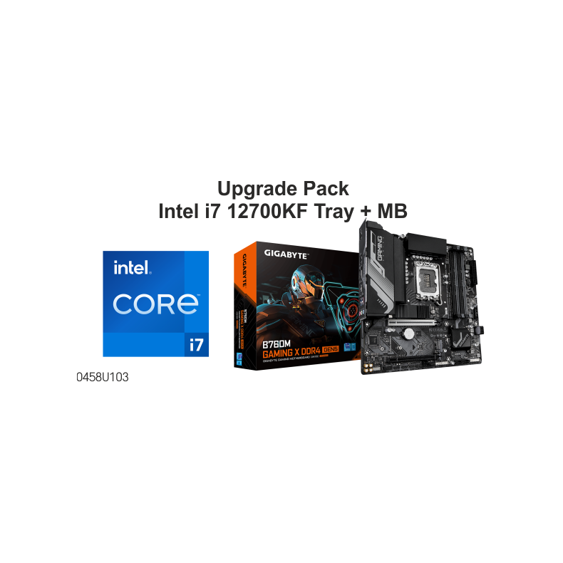 Upgrade Pack i7-12700KF + MB ( til DDR4 )