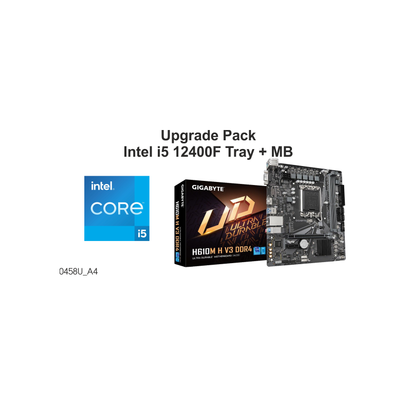 Upgrade Pack i5-12400F + MB ( til DDR4 )