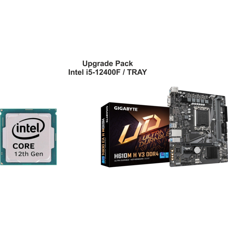 Upgrade Pack i5-12400F + MB ( til DDR4 ) 