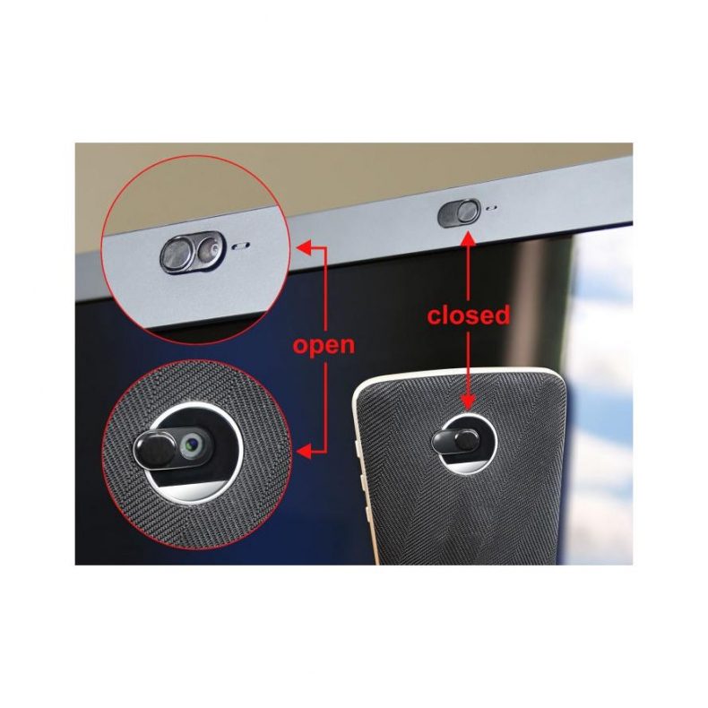 Cam Cover til Brbar/Tablet osv 3stk.pak