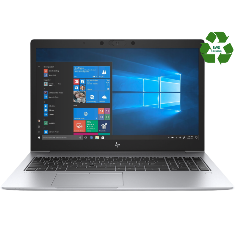 15.6 HP Elitebook i7-8565U 8GB 256GB