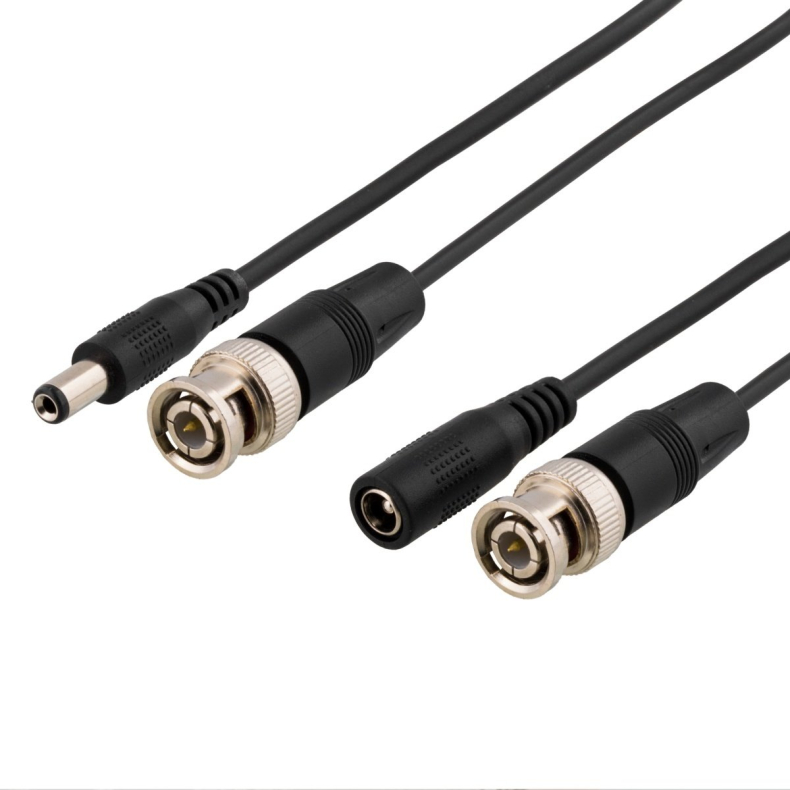50m Audio/Video/Str�m-kabel BNC DC2,5