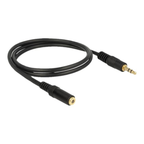 Forlnger 3,5mm han-hun 1m