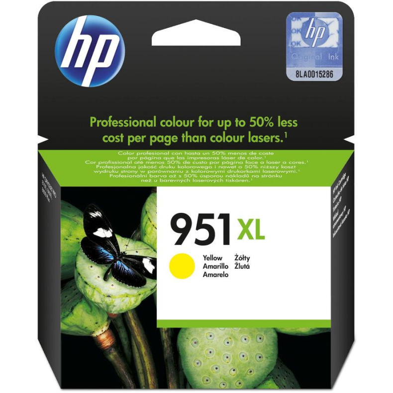 HP 951XL ink yellow