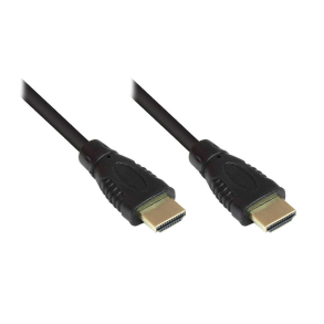 10 m. HDMI-kabel,19-pin han/han SORT