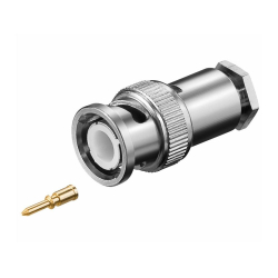 BNC han til RG58 (5mm) - Twist-on