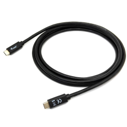 USB 3.2 C Han /Han USB 3.2 C 1m sort