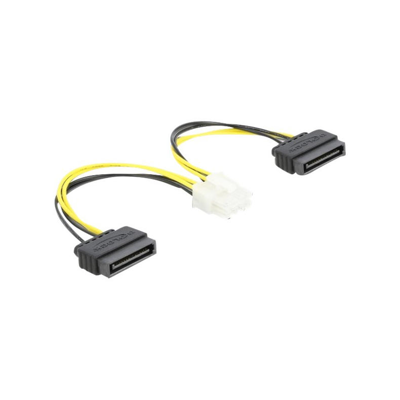 2xSATA til 8-pin EPS 15cm.