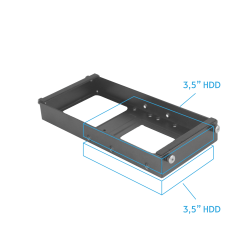 Chieftec Pro Cube Mini CN-01B-OP) u/PSU