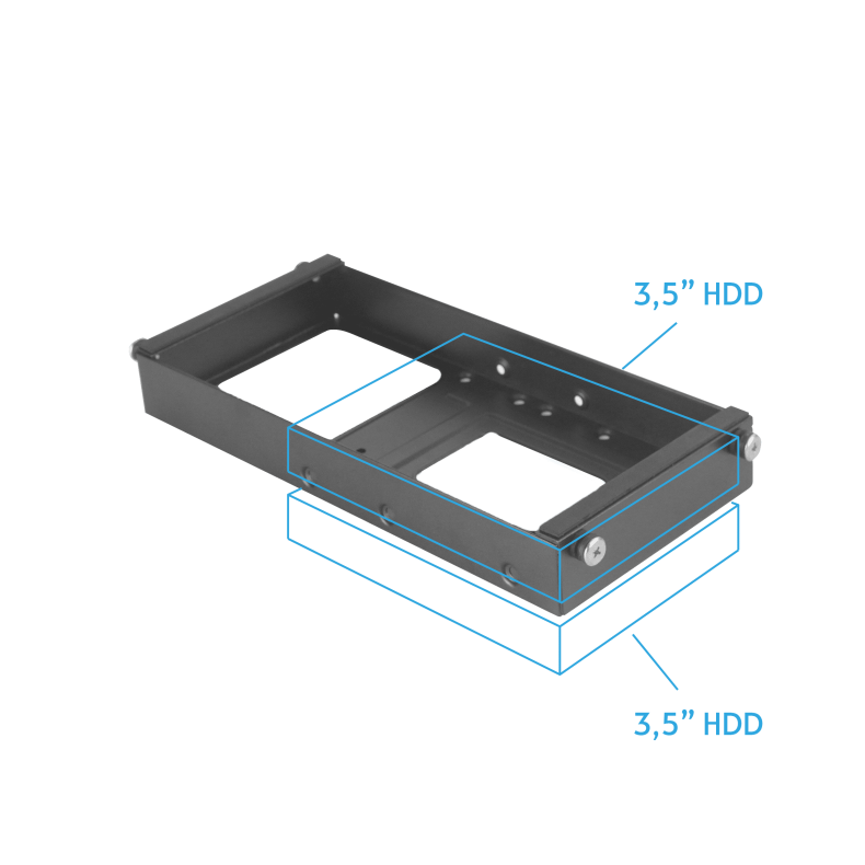 Chieftec Pro Cube Mini CN-01B-OP) u/PSU