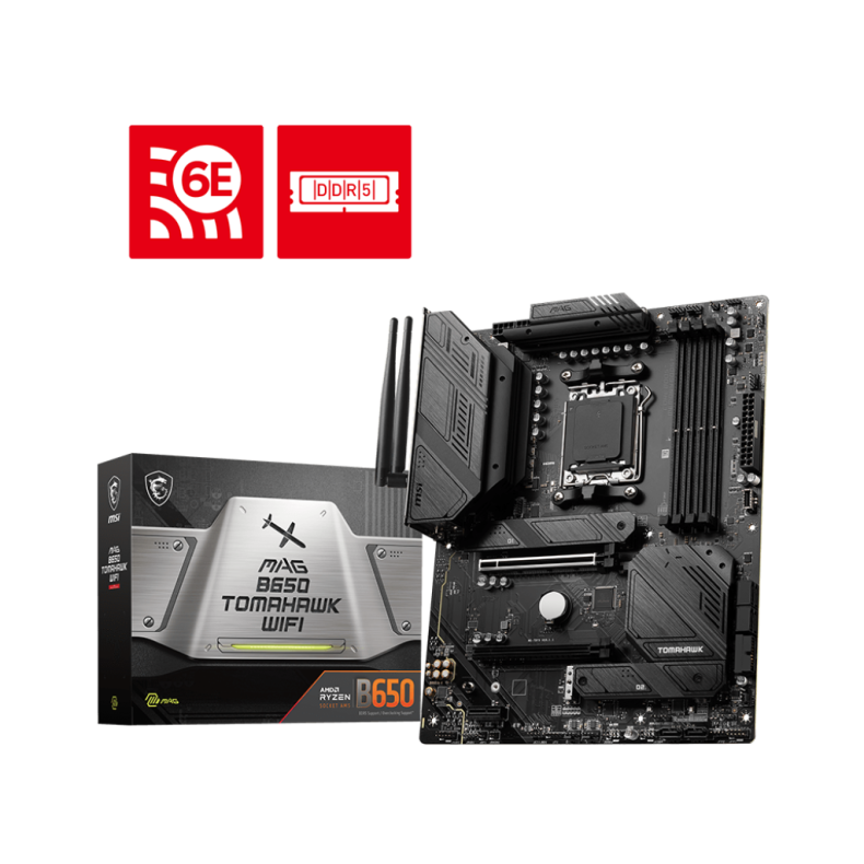 MSI MAG B650 TOMAHAWK Wifi   AM5 DDR5