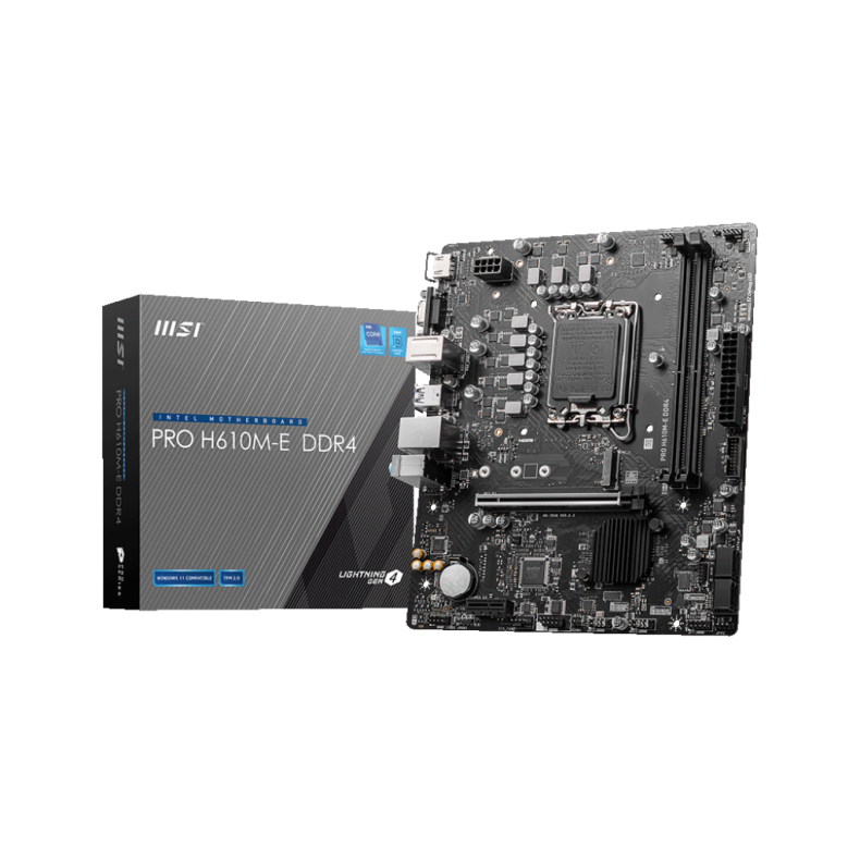MSI PRO H610M-E DDR4 LGA1700*
