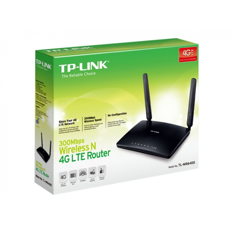 TP-Link TL-MR6400 (LTE/4G/Modem/300MBit)