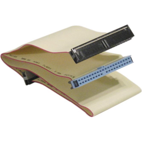 ATA133 45cm. Fladkabel GUL