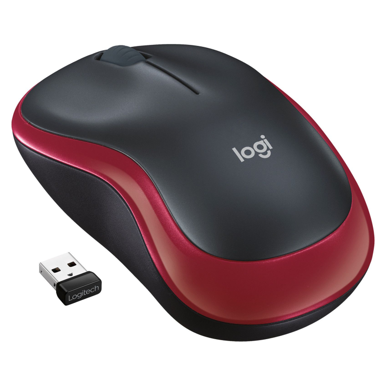 Logitech Mouse M185 R�d line