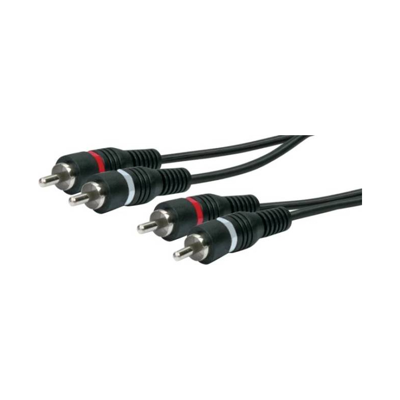 5m 2xRCA han - 2xRCA han