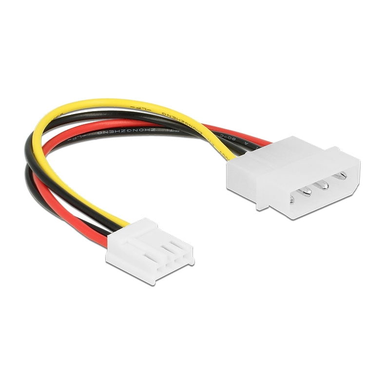 Molex til 4 pin FLOPPY power adaptor
