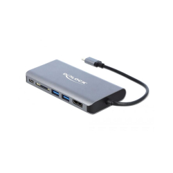 Dockingstation USB C, 2xHDMI,DP, 100w
