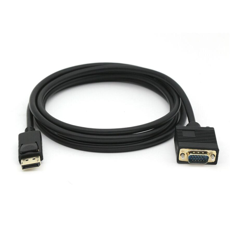 DisplayPort til VGA 2m 1920x1080 60Hz